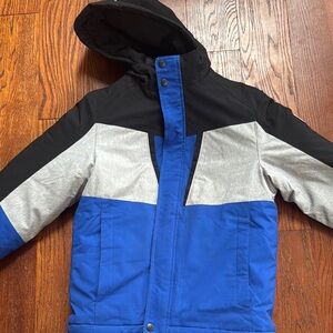 Zero Xposur Kids 2-in- 1 Blue and Black Jacket